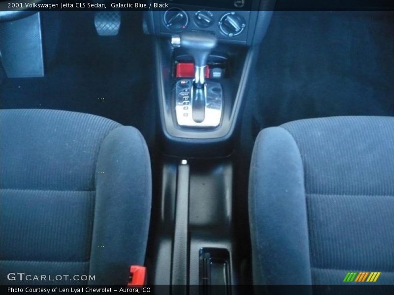 Galactic Blue / Black 2001 Volkswagen Jetta GLS Sedan