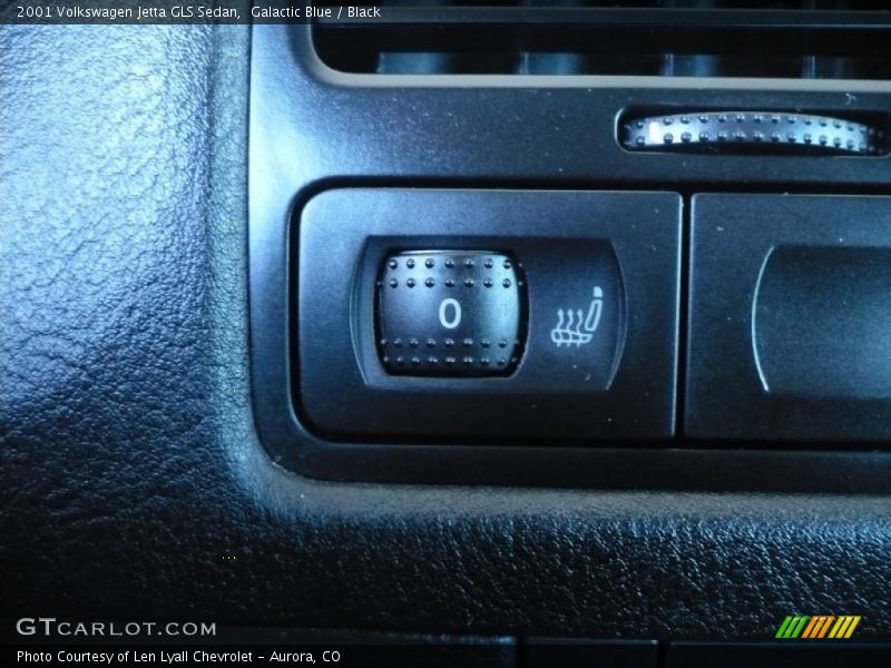 Galactic Blue / Black 2001 Volkswagen Jetta GLS Sedan