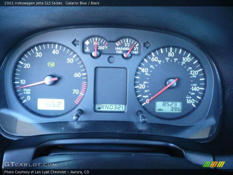  2001 Jetta GLS Sedan GLS Sedan Gauges