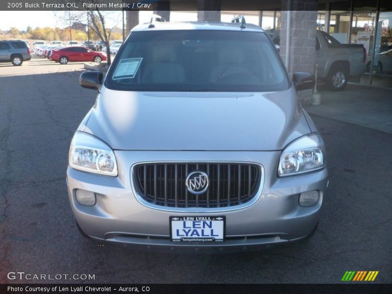 Platinum Metallic / Gray 2005 Buick Terraza CXL