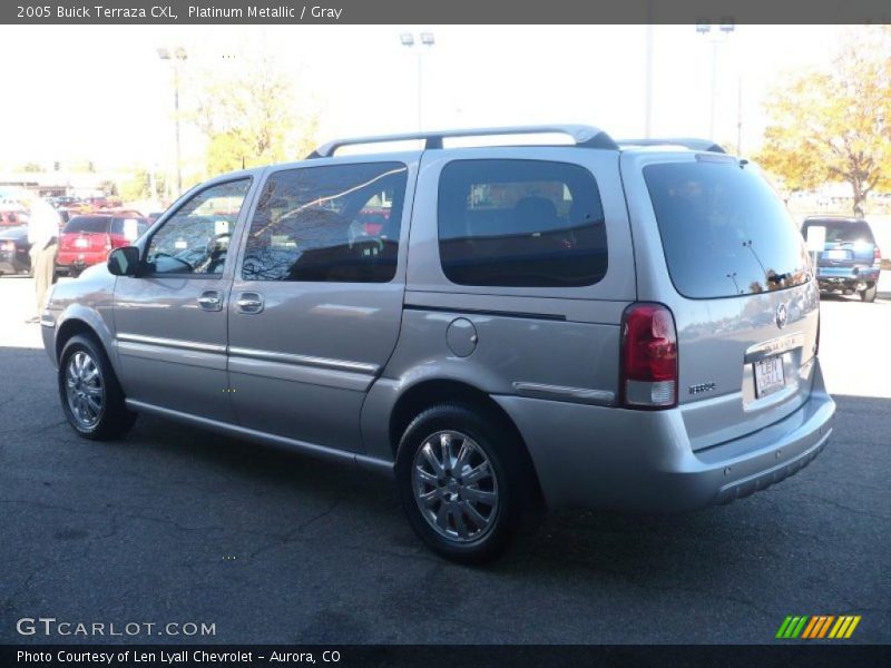 Platinum Metallic / Gray 2005 Buick Terraza CXL