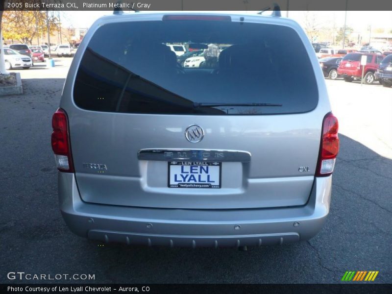 Platinum Metallic / Gray 2005 Buick Terraza CXL