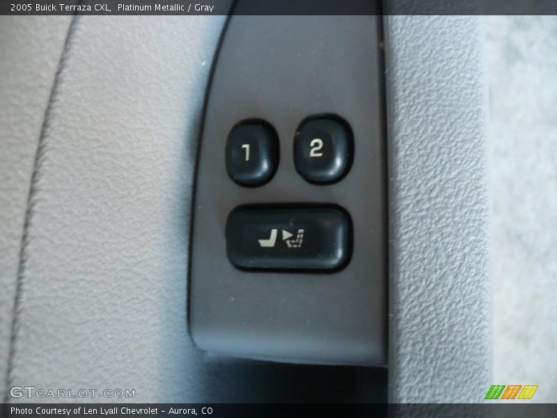 Controls of 2005 Terraza CXL