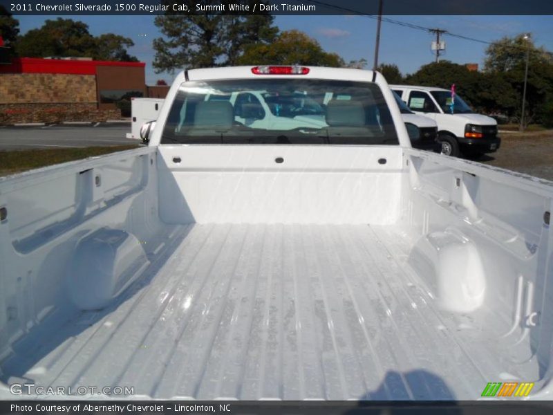 Summit White / Dark Titanium 2011 Chevrolet Silverado 1500 Regular Cab