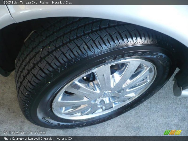 Platinum Metallic / Gray 2005 Buick Terraza CXL