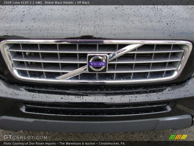 Ember Black Metallic / Off Black 2008 Volvo XC90 3.2 AWD