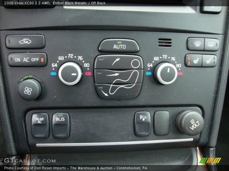 Controls of 2008 XC90 3.2 AWD