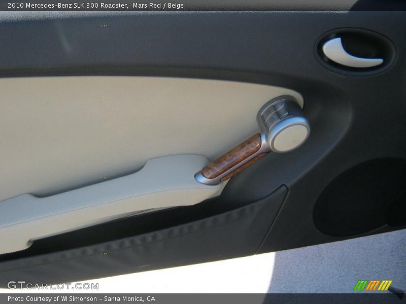 Door Panel of 2010 SLK 300 Roadster