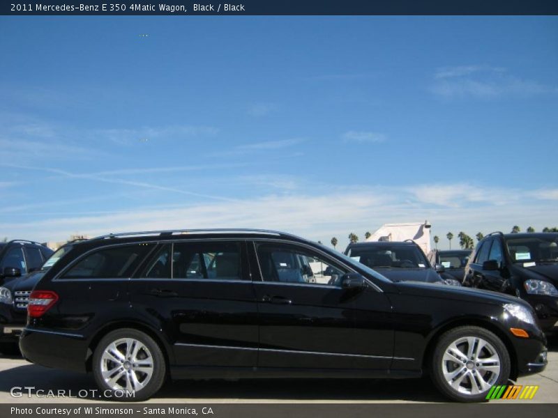 Black / Black 2011 Mercedes-Benz E 350 4Matic Wagon