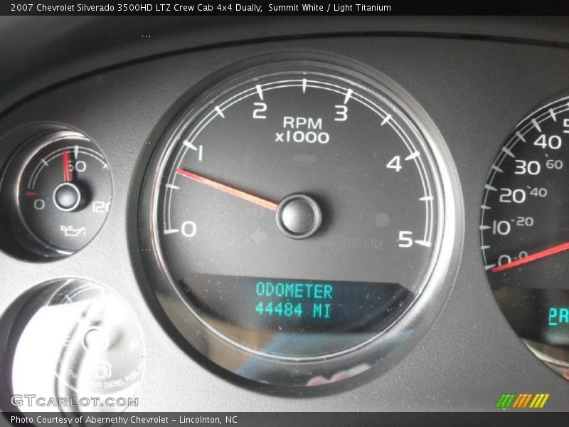 Summit White / Light Titanium 2007 Chevrolet Silverado 3500HD LTZ Crew Cab 4x4 Dually