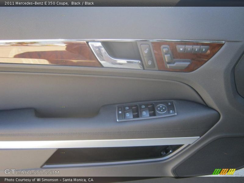 Black / Black 2011 Mercedes-Benz E 350 Coupe
