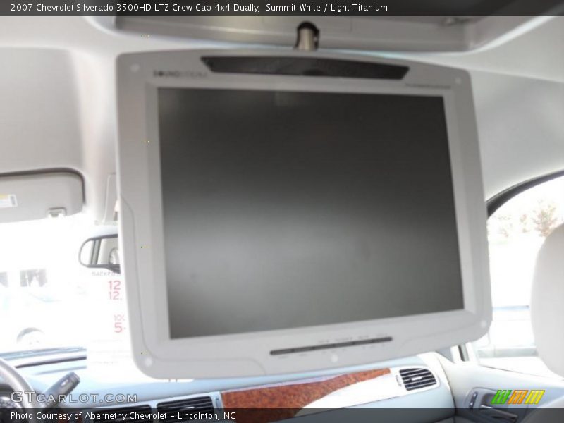 Summit White / Light Titanium 2007 Chevrolet Silverado 3500HD LTZ Crew Cab 4x4 Dually