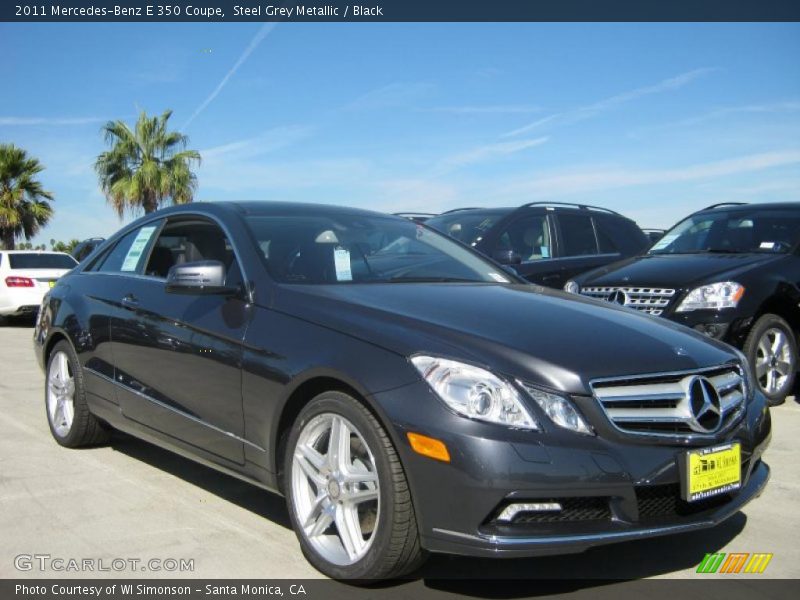  2011 E 350 Coupe Steel Grey Metallic