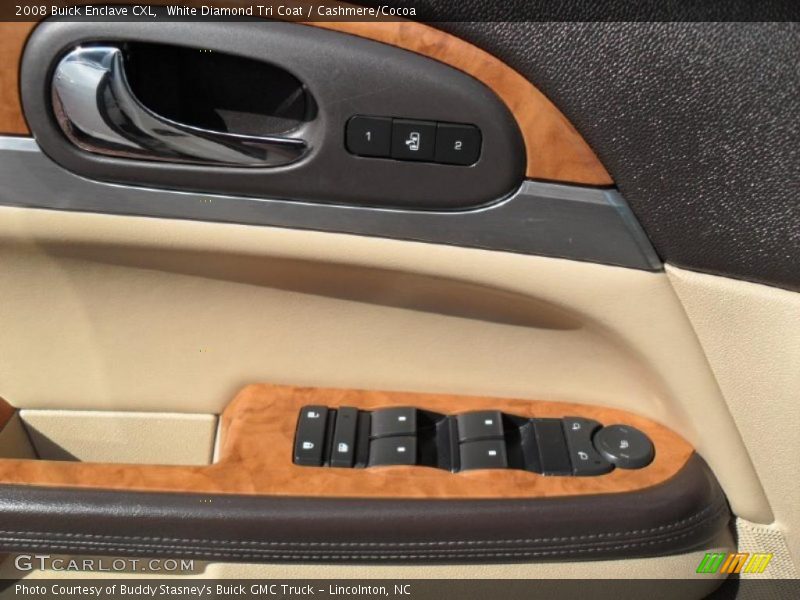White Diamond Tri Coat / Cashmere/Cocoa 2008 Buick Enclave CXL