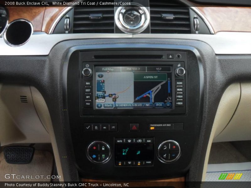 Navigation of 2008 Enclave CXL