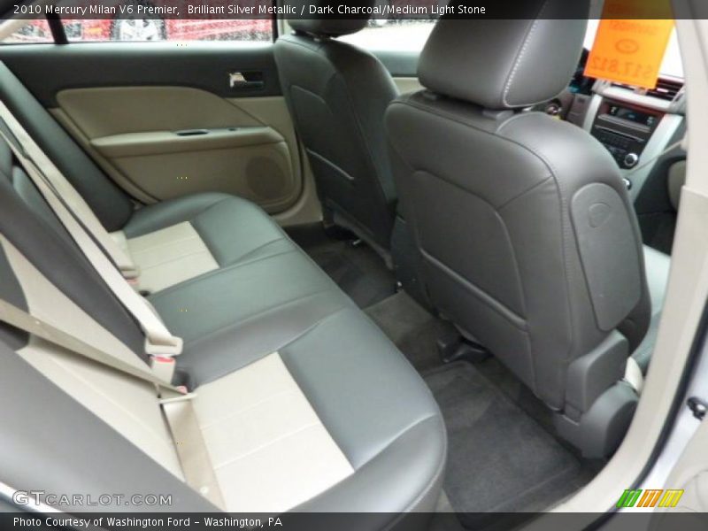 Brilliant Silver Metallic / Dark Charcoal/Medium Light Stone 2010 Mercury Milan V6 Premier