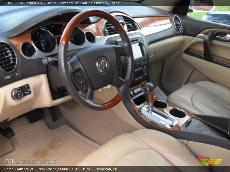 Cashmere/Cocoa Interior - 2008 Enclave CXL 