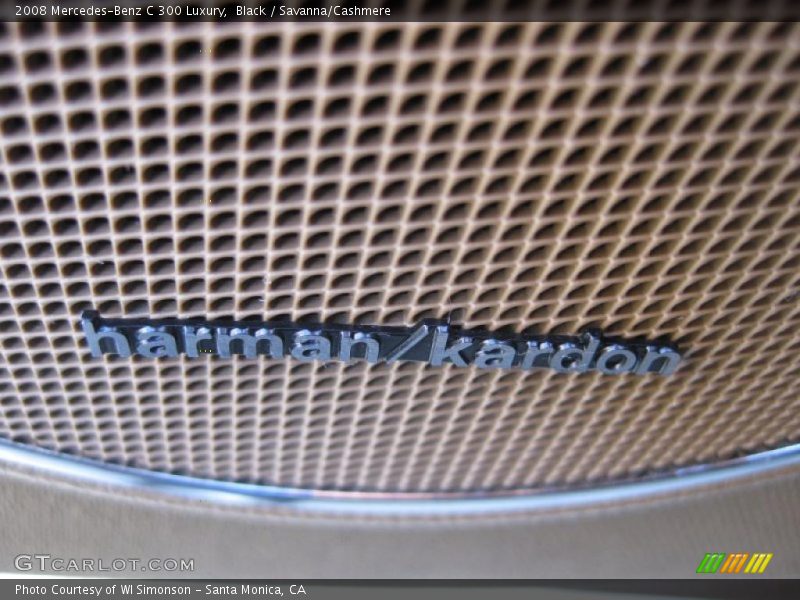 Black / Savanna/Cashmere 2008 Mercedes-Benz C 300 Luxury