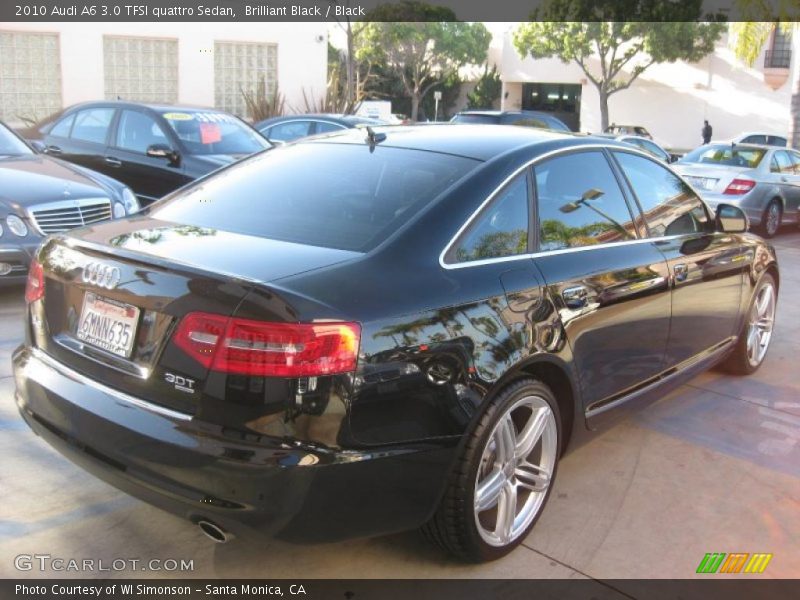 Brilliant Black / Black 2010 Audi A6 3.0 TFSI quattro Sedan