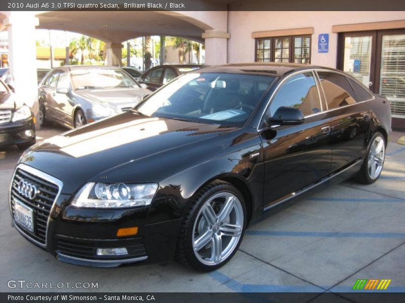 Brilliant Black / Black 2010 Audi A6 3.0 TFSI quattro Sedan