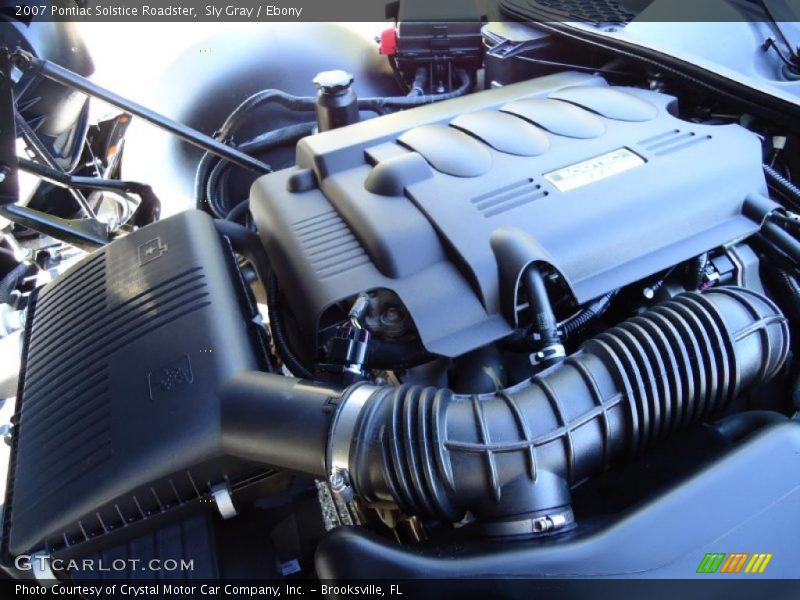 Sly Gray / Ebony 2007 Pontiac Solstice Roadster