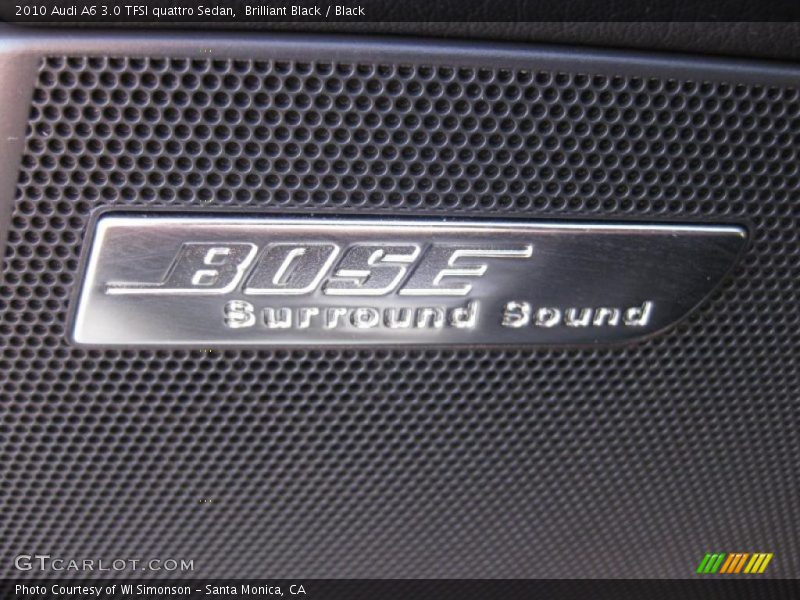Brilliant Black / Black 2010 Audi A6 3.0 TFSI quattro Sedan