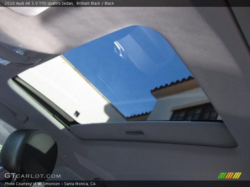 Sunroof of 2010 A6 3.0 TFSI quattro Sedan