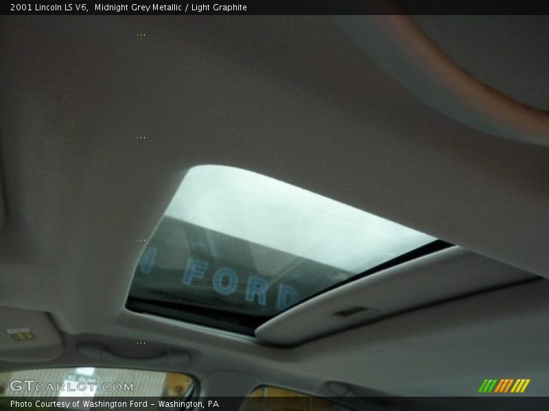 Midnight Grey Metallic / Light Graphite 2001 Lincoln LS V6