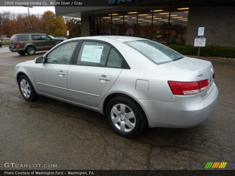 Bright Silver / Gray 2006 Hyundai Sonata GL