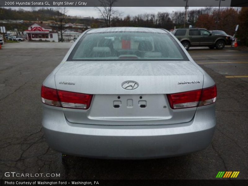 Bright Silver / Gray 2006 Hyundai Sonata GL