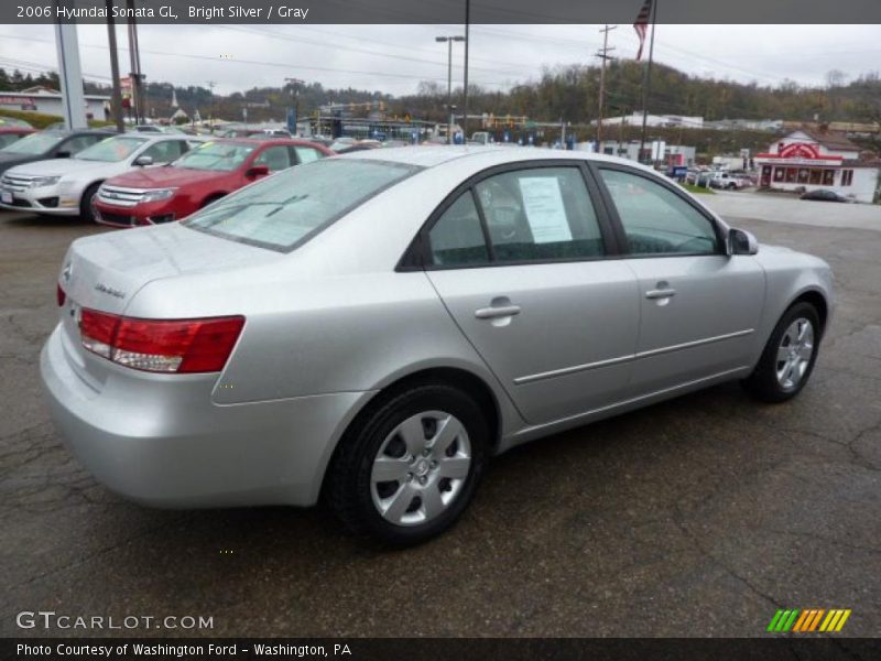 Bright Silver / Gray 2006 Hyundai Sonata GL