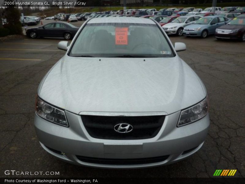 Bright Silver / Gray 2006 Hyundai Sonata GL