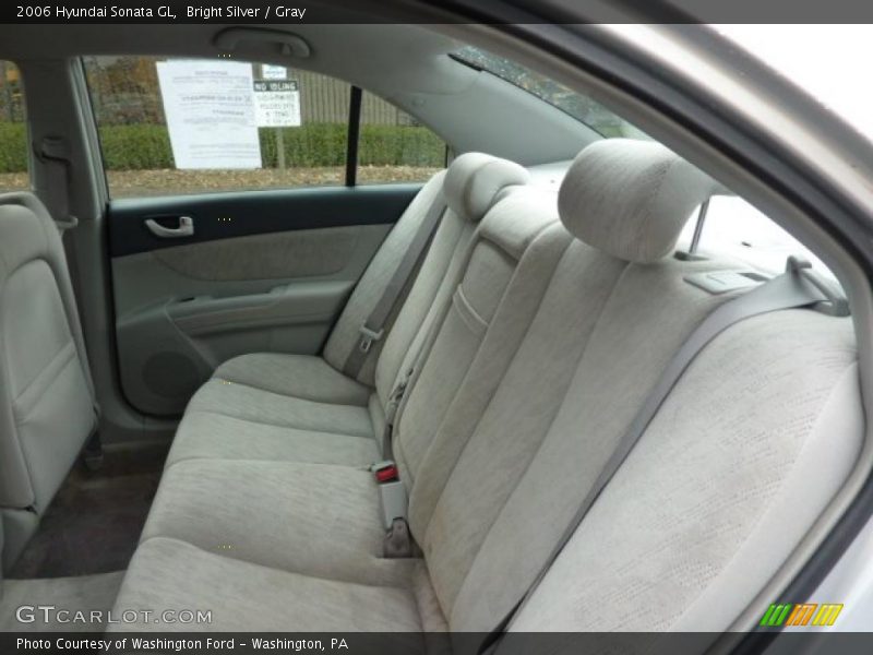 Bright Silver / Gray 2006 Hyundai Sonata GL