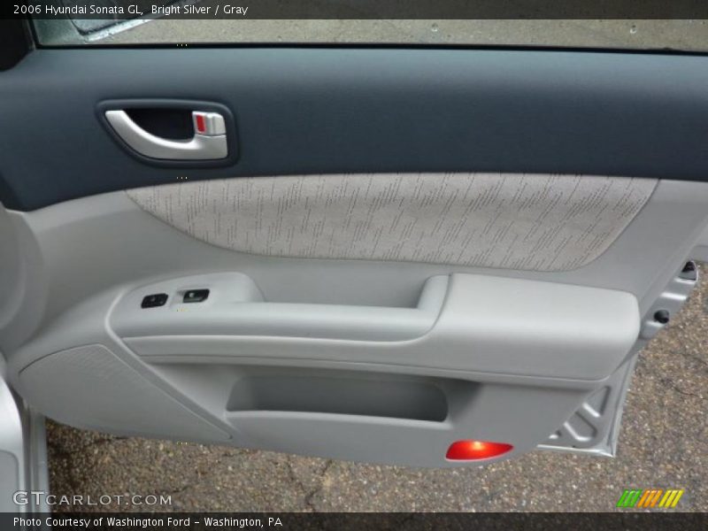 Bright Silver / Gray 2006 Hyundai Sonata GL
