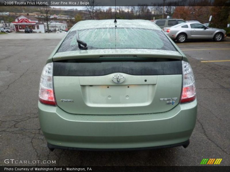 Silver Pine Mica / Beige 2006 Toyota Prius Hybrid