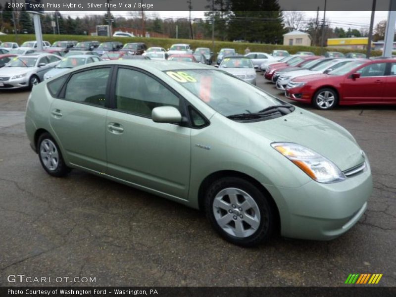 Silver Pine Mica / Beige 2006 Toyota Prius Hybrid
