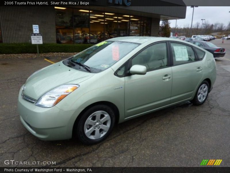Silver Pine Mica / Beige 2006 Toyota Prius Hybrid