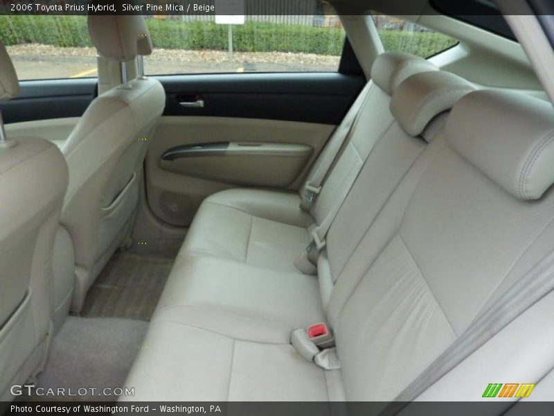 Silver Pine Mica / Beige 2006 Toyota Prius Hybrid