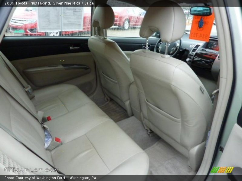 Silver Pine Mica / Beige 2006 Toyota Prius Hybrid