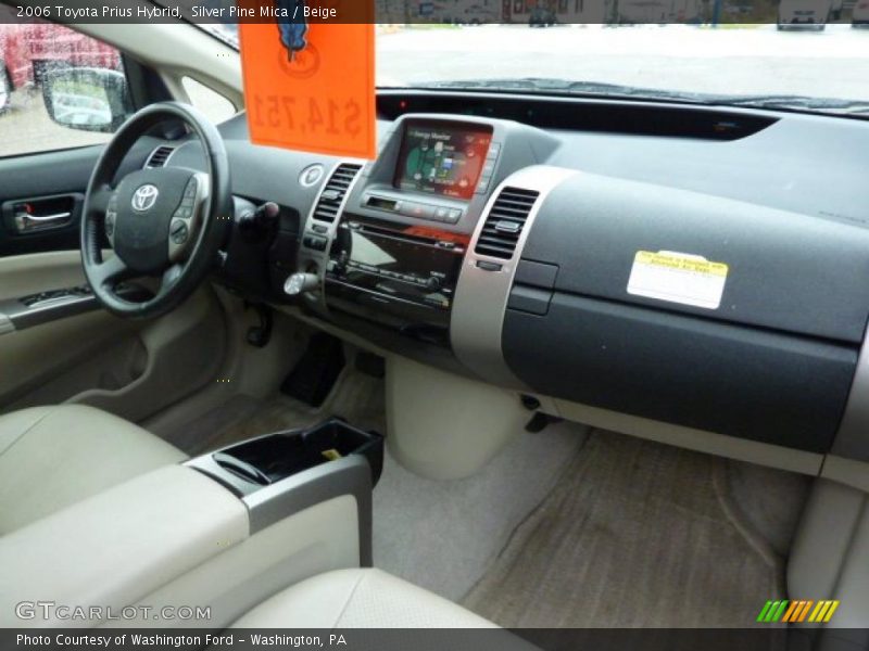 Silver Pine Mica / Beige 2006 Toyota Prius Hybrid