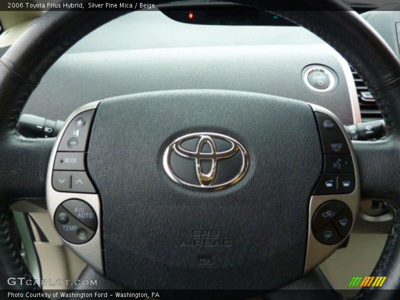 Silver Pine Mica / Beige 2006 Toyota Prius Hybrid