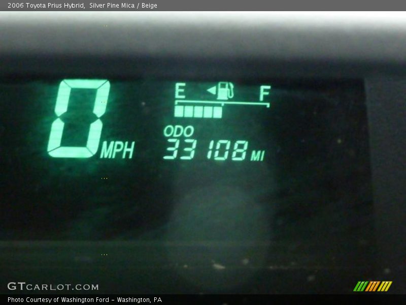 Silver Pine Mica / Beige 2006 Toyota Prius Hybrid