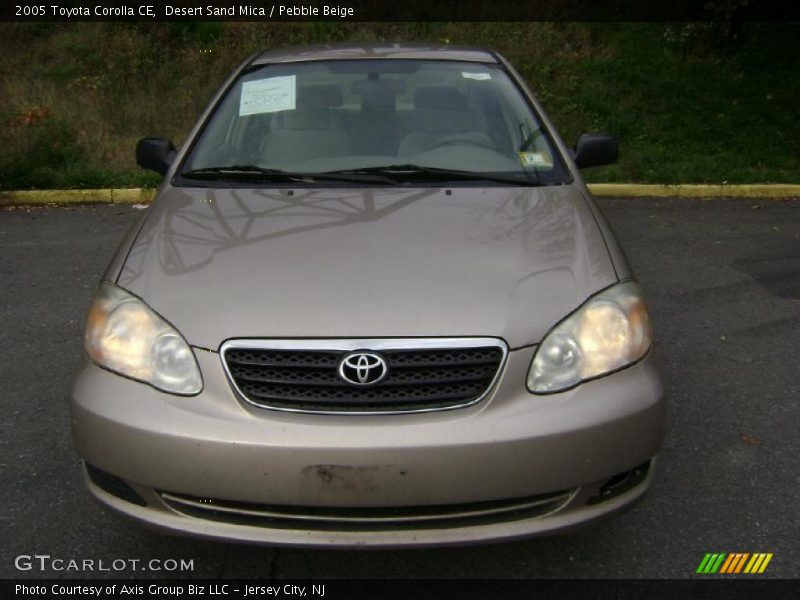 Desert Sand Mica / Pebble Beige 2005 Toyota Corolla CE