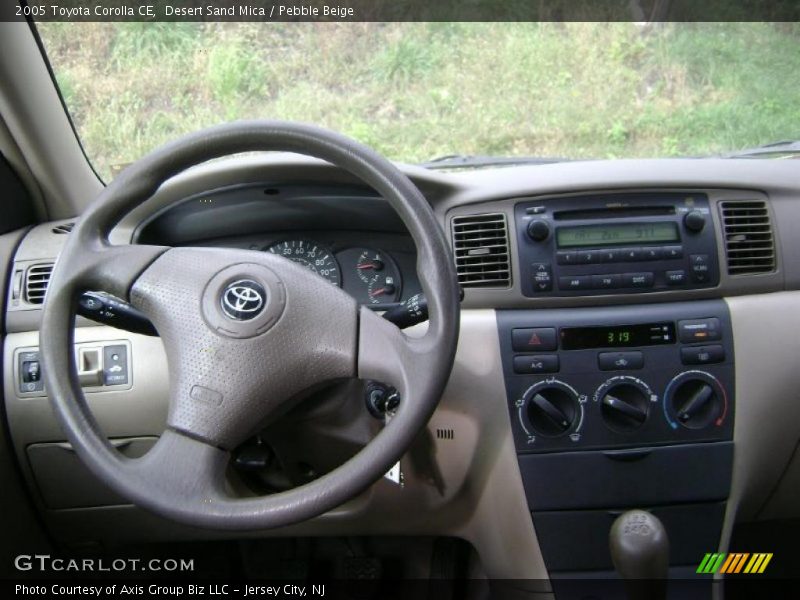Desert Sand Mica / Pebble Beige 2005 Toyota Corolla CE