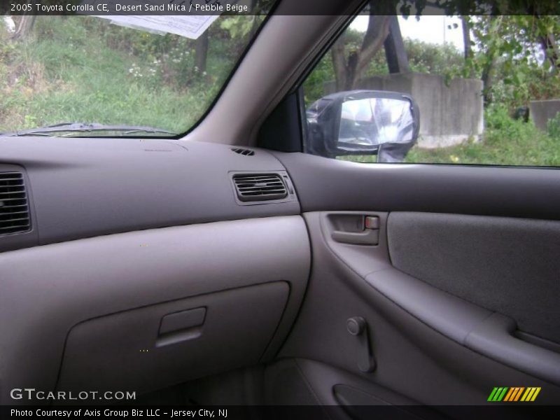 Desert Sand Mica / Pebble Beige 2005 Toyota Corolla CE