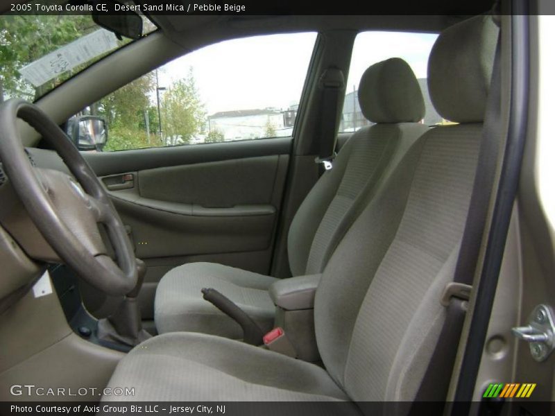 Desert Sand Mica / Pebble Beige 2005 Toyota Corolla CE