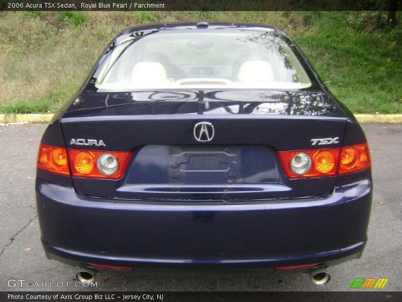 Royal Blue Pearl / Parchment 2006 Acura TSX Sedan