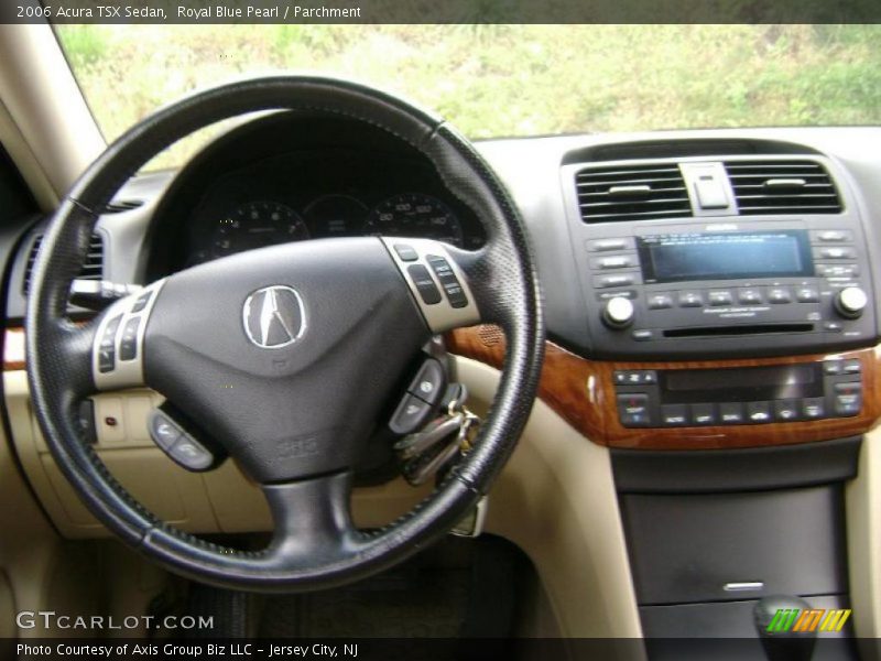 Royal Blue Pearl / Parchment 2006 Acura TSX Sedan