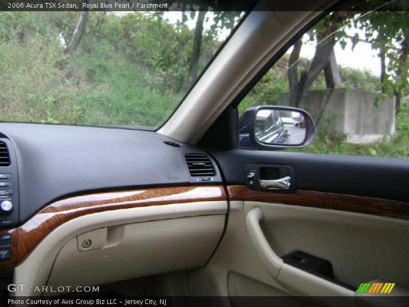 Royal Blue Pearl / Parchment 2006 Acura TSX Sedan