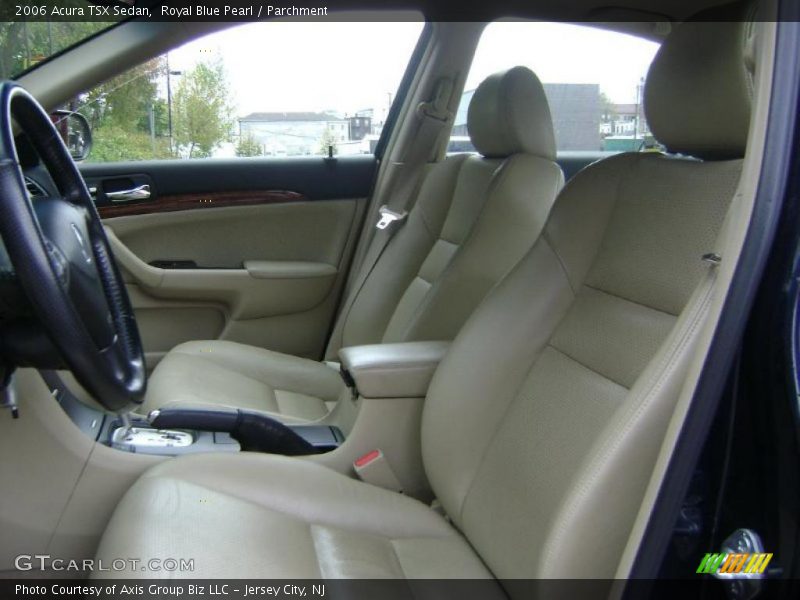 Royal Blue Pearl / Parchment 2006 Acura TSX Sedan